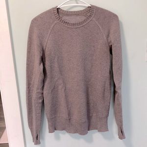 Lululemon Still Lotus Sweater Light Purple Size S